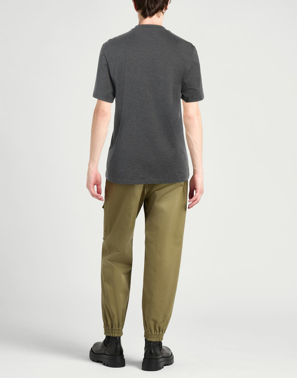 Versace Mens T-shirt Charcoal