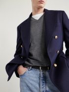 Brunello Cucinelli - Wool and Cashmere-Blend Sweater - Gray
