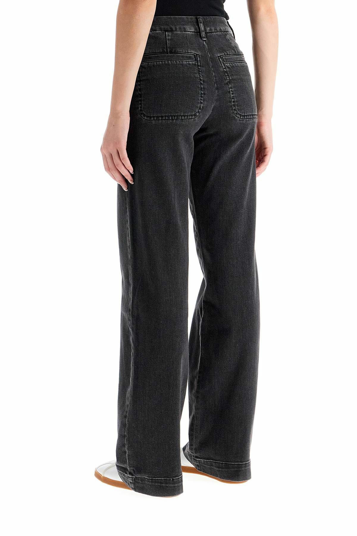 APC X RONHERMANノアール ストレッチ デニムパンツ　33インチ APC X RONHERMANノアール ストレッチ デニムパンツ 33インチ Ron