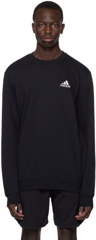 Photo: adidas Originals Black Essentials Sweatshirt