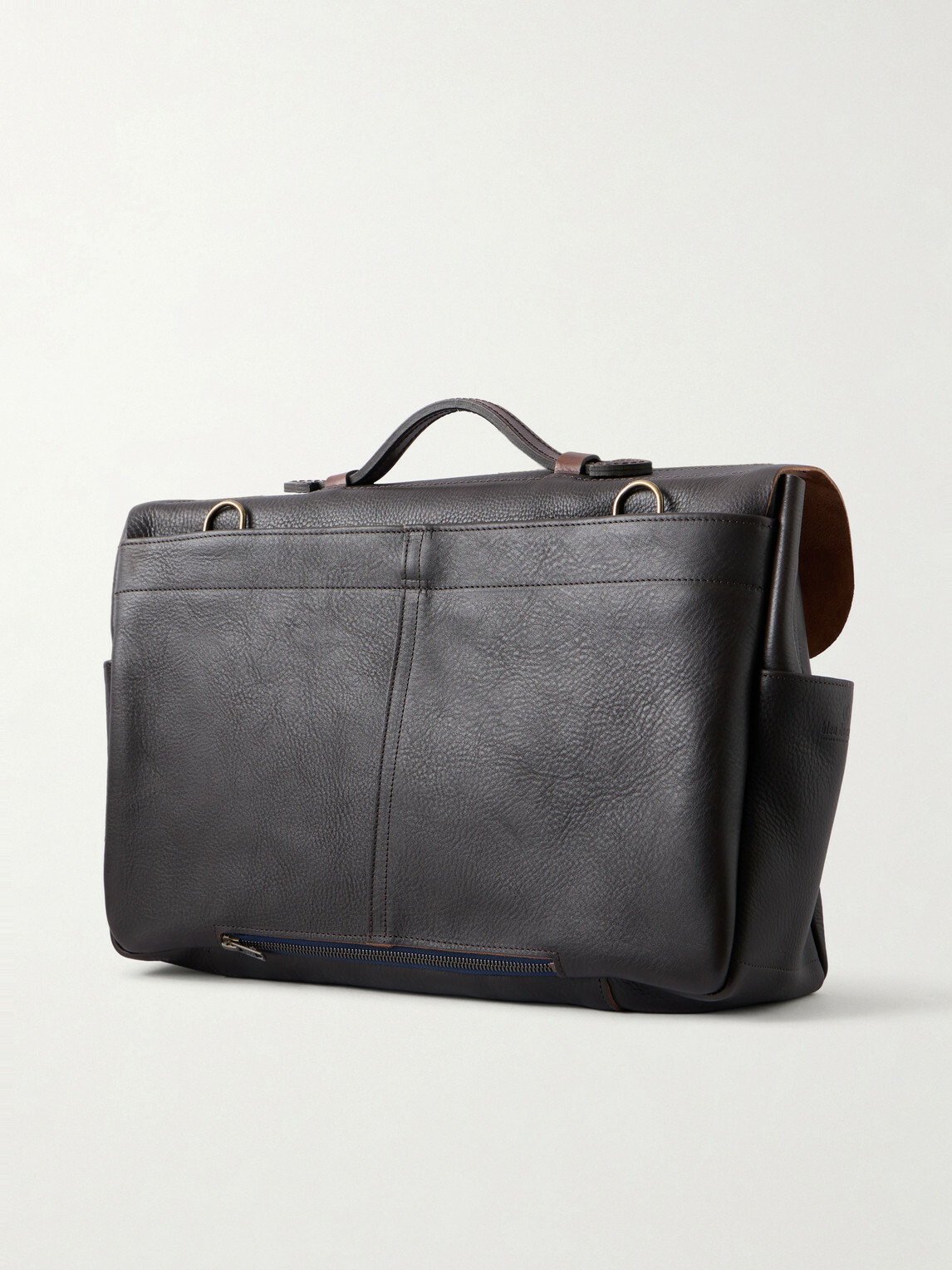 Bleu de Chauffe - Charles Full-Grain Leather Briefcase