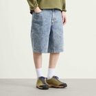 Polar Skate Co. Men's Big Boy Denim Shorts in Heavy Washed Blue