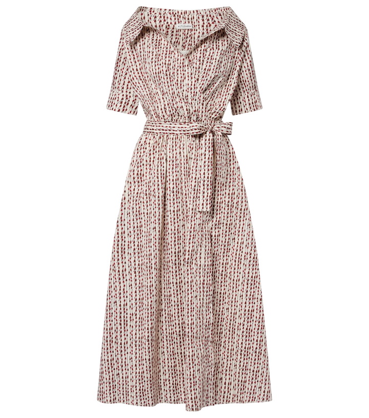 Photo: Altuzarra Lydia printed cotton-blend wrap dress