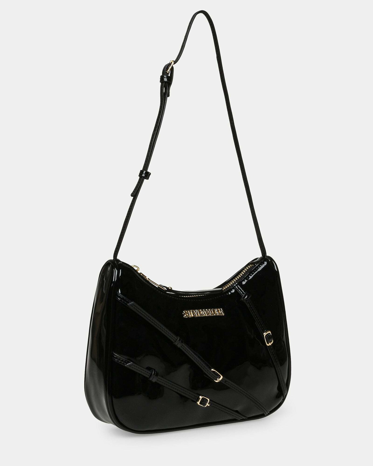 Steve Madden Bliana-2 Bag in Black Patent