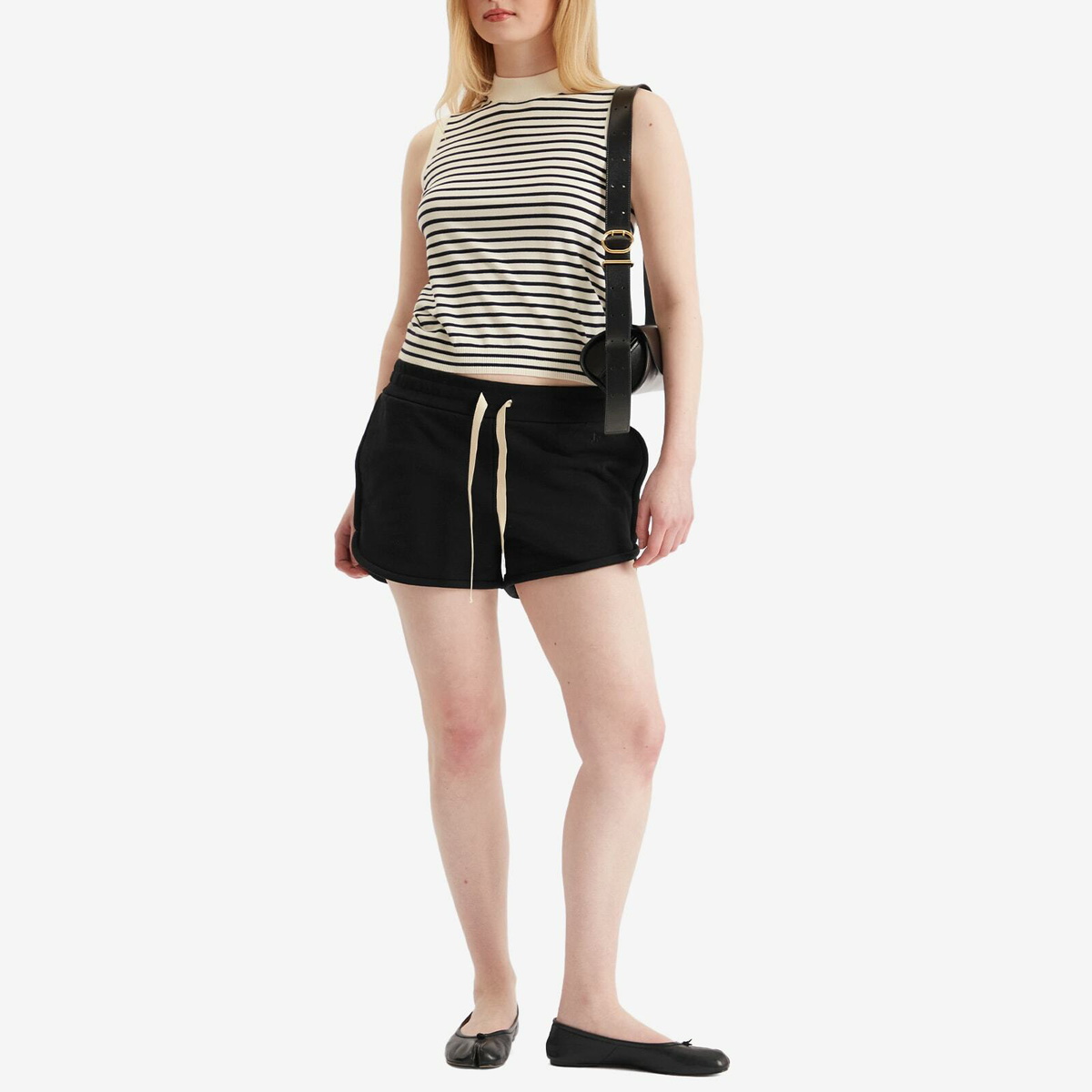 Jil Sander+ Women's Logo Shorts in Black