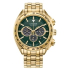 Citizen Carson Chronograph Green Dial Mens Watch CA4542-59X