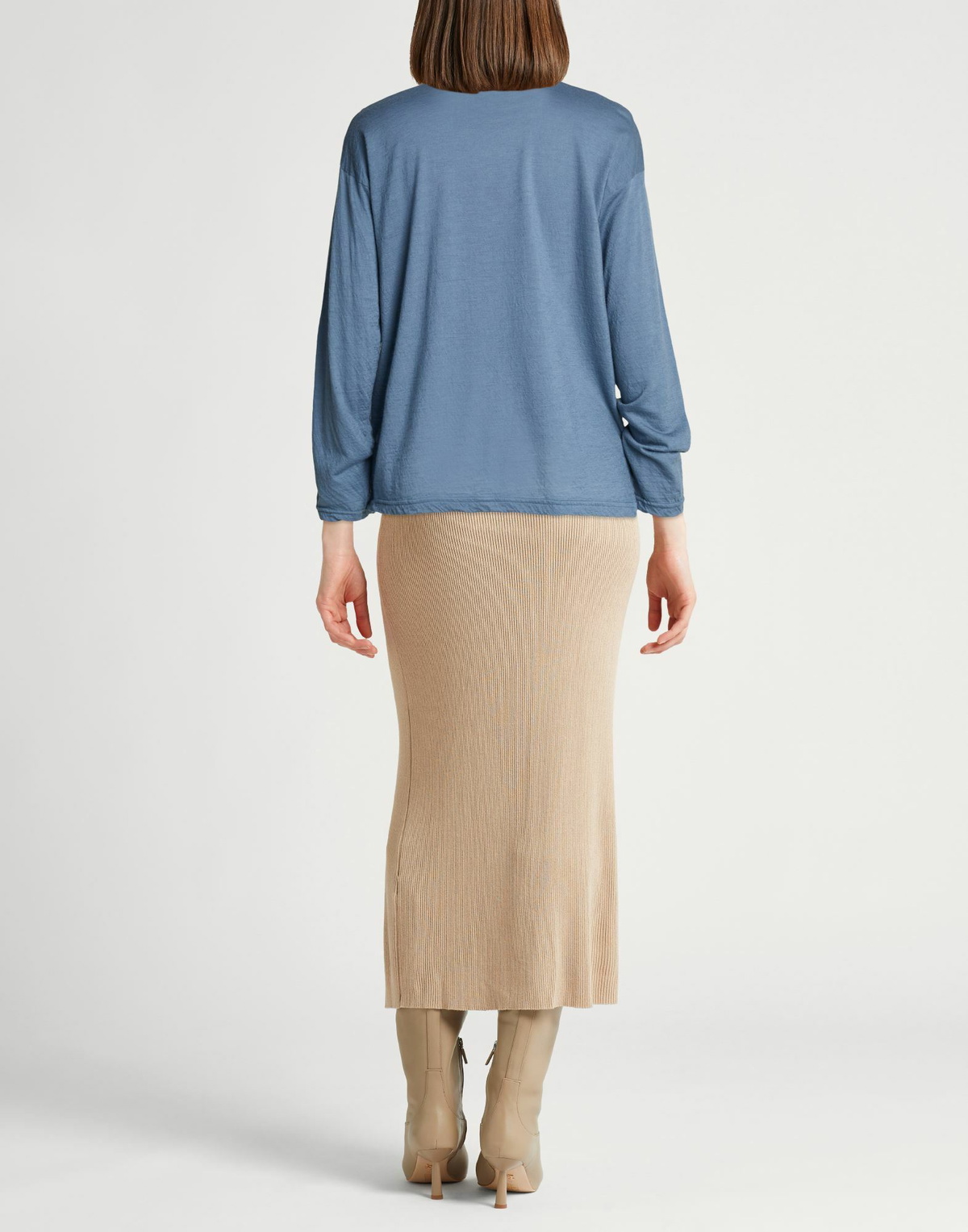 Crossley Womens Sweater Slate in Blue