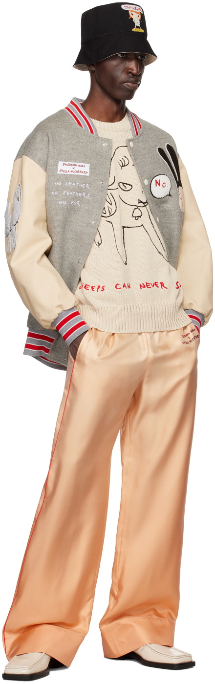 Stella McCartney Beige 'Sheep Can Never Sleep' Sweater