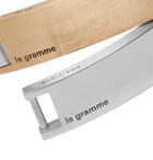 Le Gramme - Assemblage Le 21 18-Karat Gold, Sterling Silver and Stainless Steel Bracelet - Silver