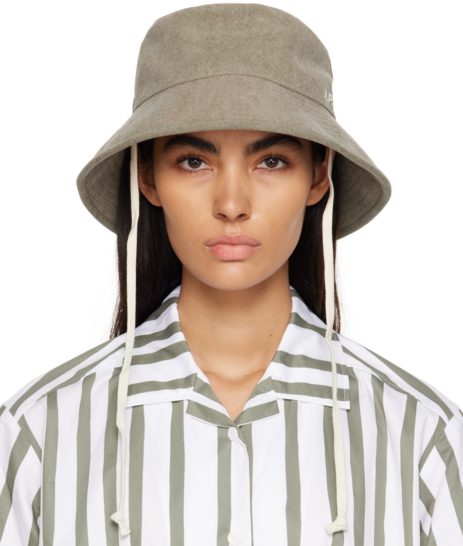 A.P.C. Khaki Rachel Bucket Hat A.P.C.