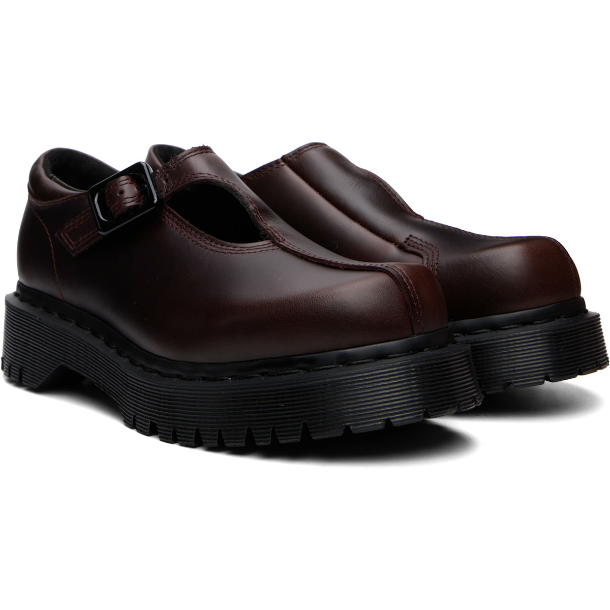 Dr. Martens Brown Rejena Mary Jane Loafers