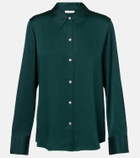 Vince Silk-blend satin shirt
