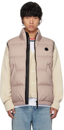 Moncler Taupe Fedare Down Vest