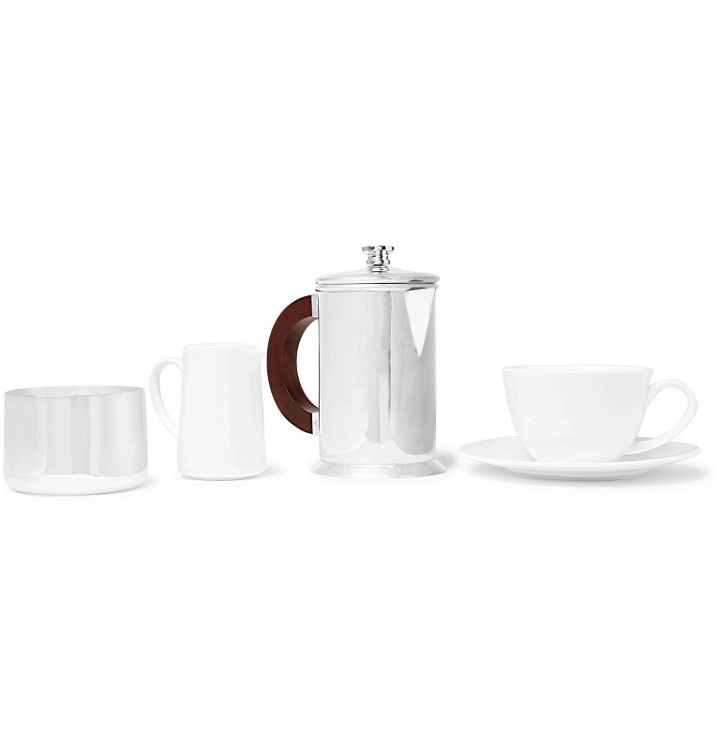 Photo: Soho Home - Audley Silver-Plated Coffee For One Set - Silver
