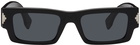 Marcelo Burlon County of Milan Black Alerce Sunglasses