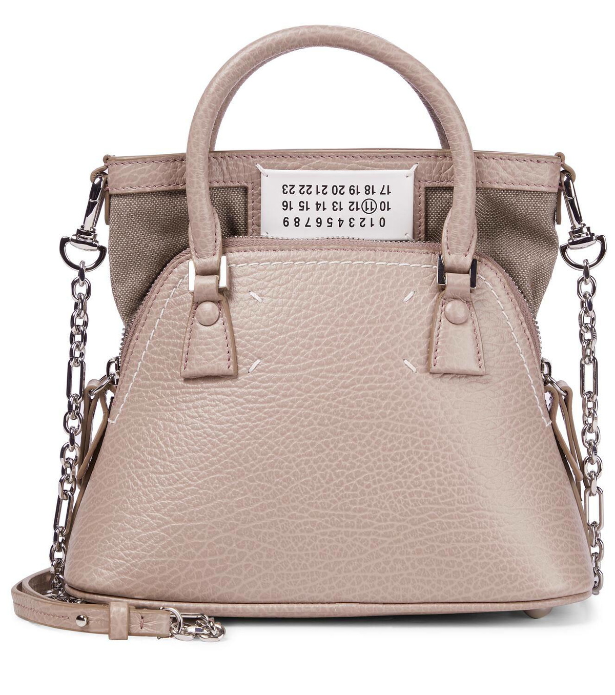 Maison Margiela leather 5AC Micro Bag 2way Handbag S56WG0081  P4348 T7166 khaki