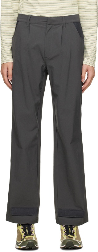 Photo: GR10K Gray Tailored Trousers