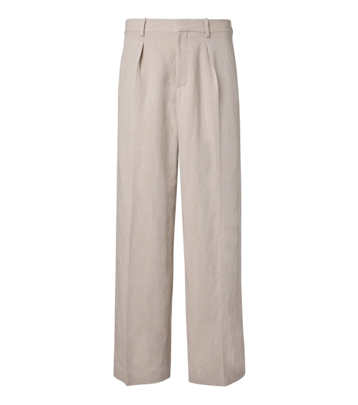 Photo: JW Anderson Linen-blend wide-leg pants