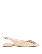 Roger Vivier Womens Ballet flats Sand