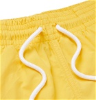 Derek Rose - Aruba 1 Slim-Fit Mid-Length Swim Shorts - Yellow