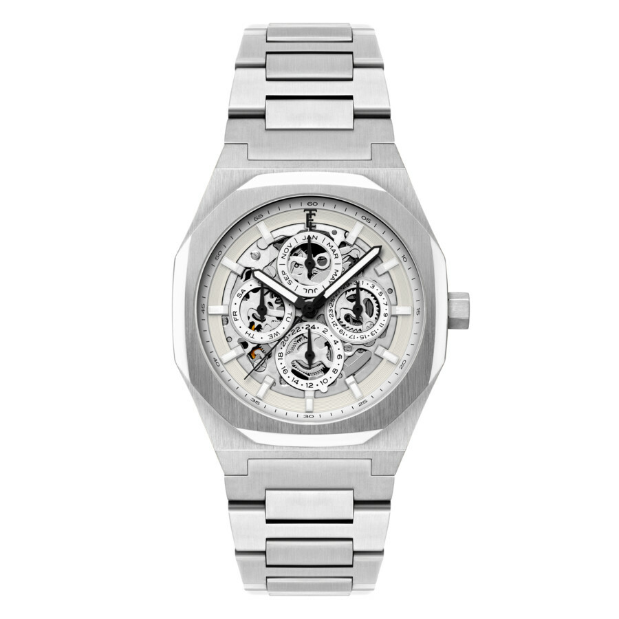 Thomas Earnshaw Drake Triple Calendar White Dial Mens Watch ES-8308-11