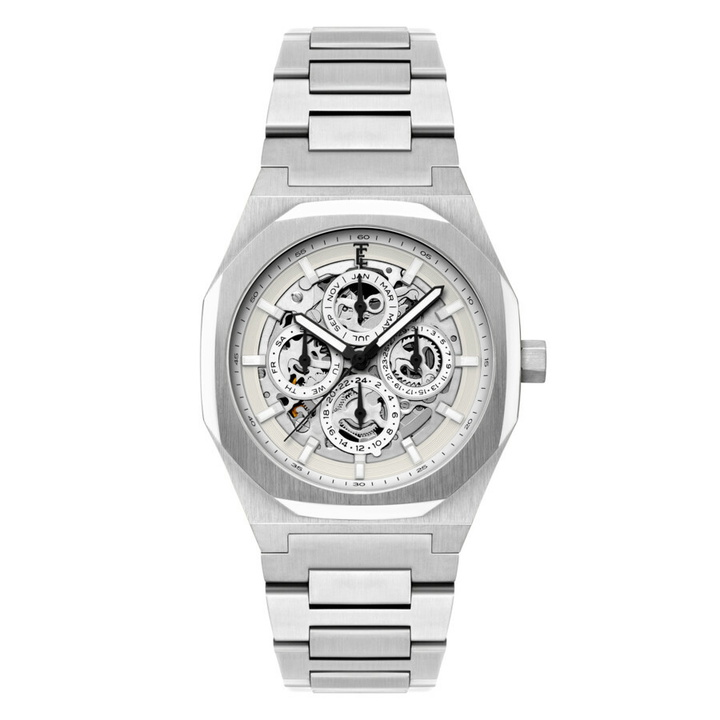 Photo: Thomas Earnshaw Drake Triple Calendar White Dial Mens Watch ES-8308-11