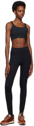 HÉROS Black 'The Stirrup' Leggings