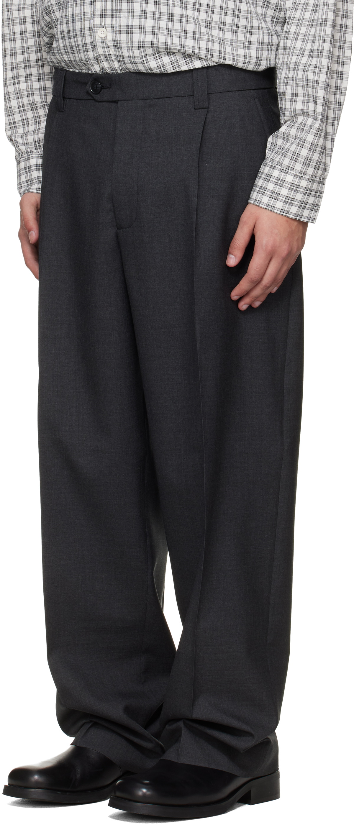 mfpen Gray Service Trousers