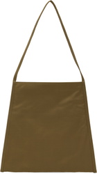 Ruohan Khaki Satin Tote