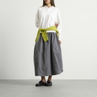 YMC Women's Parachute Midi Skirt in Charcoal