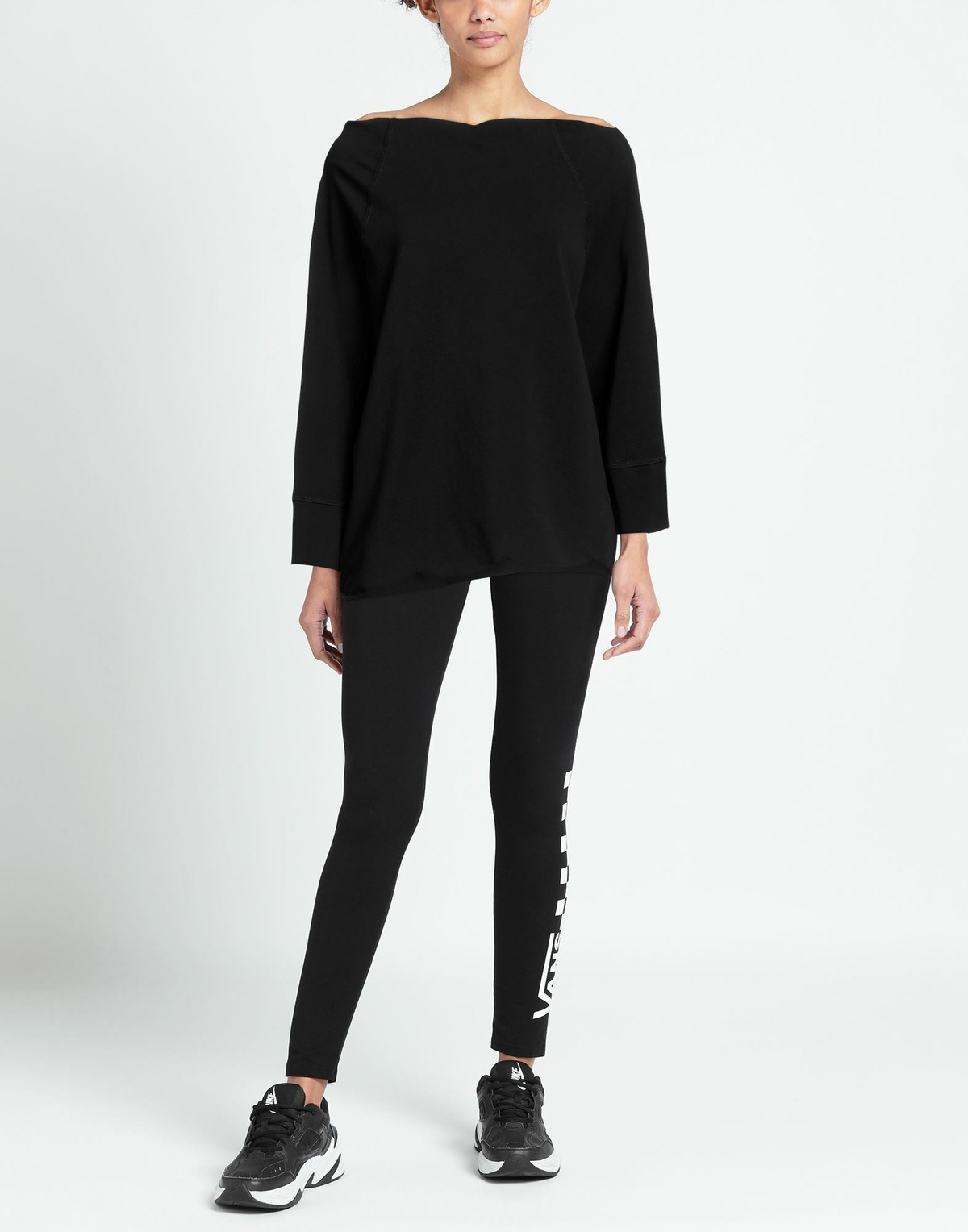Alessia Santi Womens Sweatshirt in Black