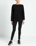Alessia Santi Womens Sweatshirt in Black