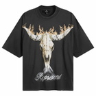Represent Men's British Cowboys T-Shirt in Stained Black
