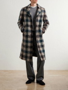 Massimo Alba - Mercury Checked Brushed Wool-Blend Bouclé Coat - Multi