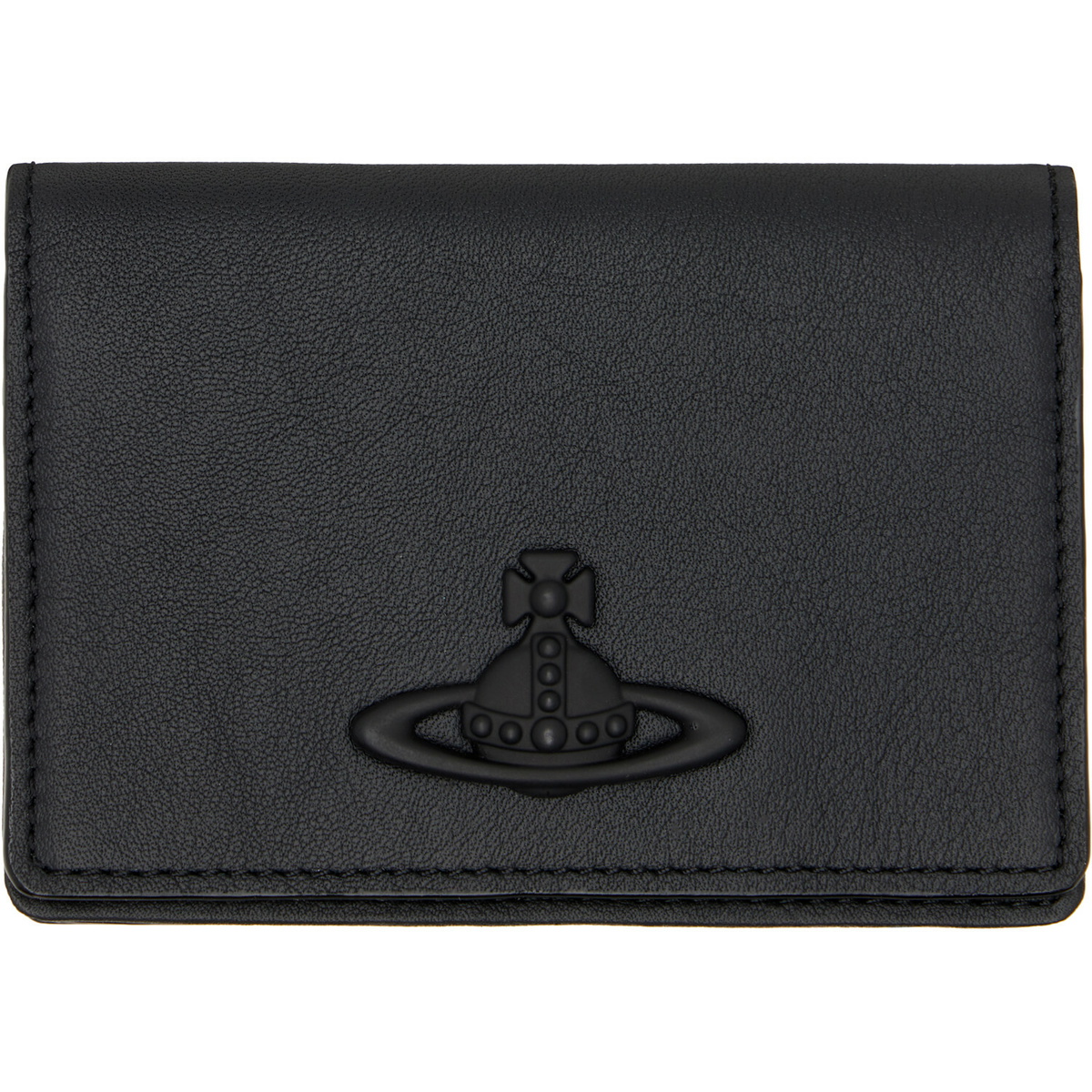 Vivienne Westwood Black Flap Card Holder