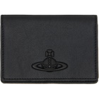 Vivienne Westwood Black Flap Card Holder