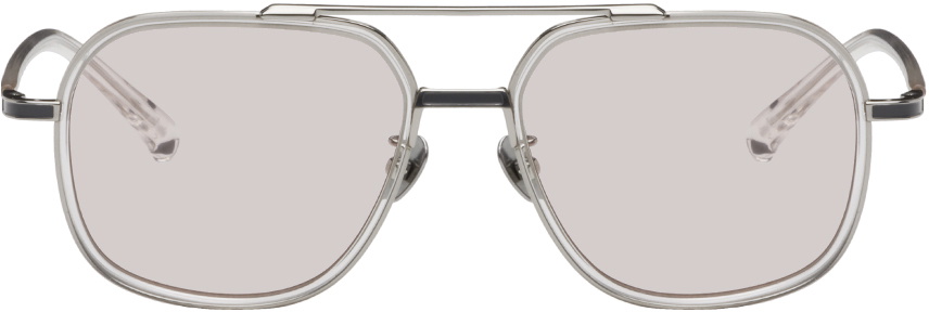 PROJEKT PRODUKT Silver & Pink Rejina Pyo Edition RS10 Sunglasses