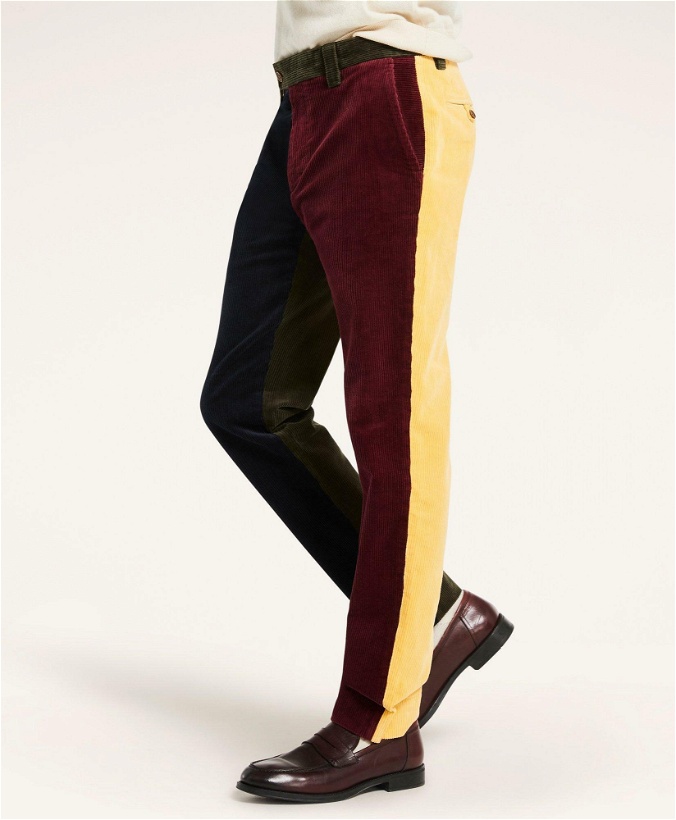 Photo: Brooks Brothers Men's Milano Fit Fun Stretch Corduroy Pants