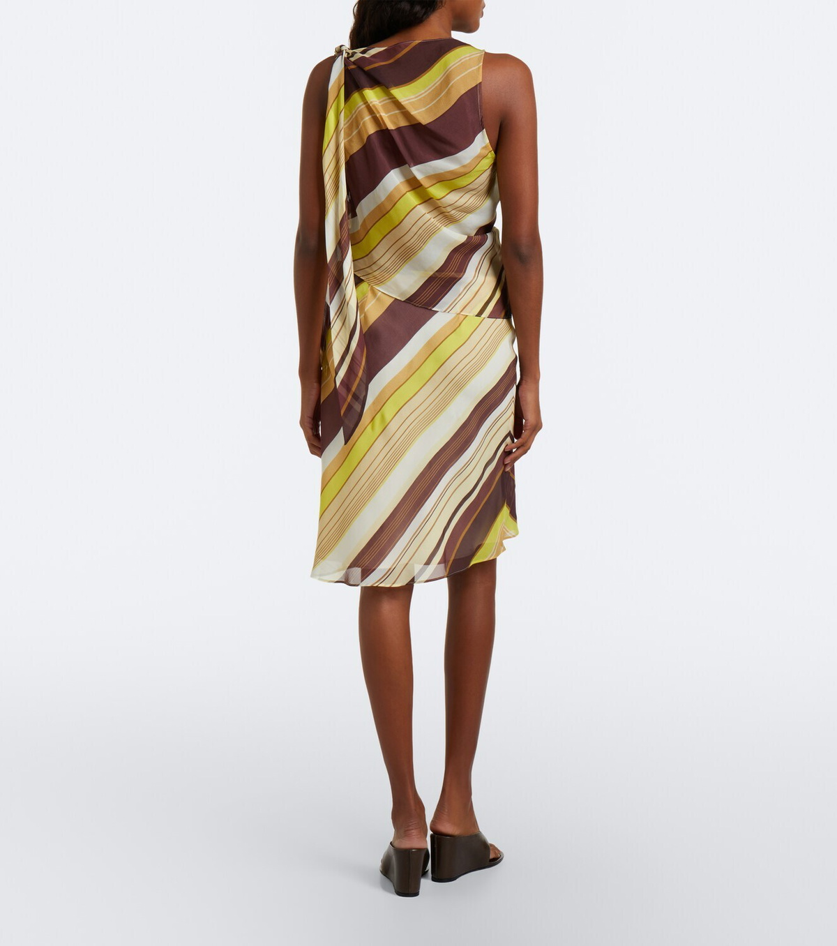 SIR Vivia striped miniskirt