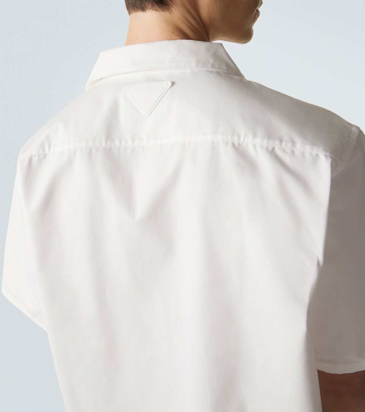 Prada Printed cotton bowling shirt