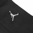 Air Jordan Men's Everyday Cushion Crew Sock - 3 Pack in Black/White
