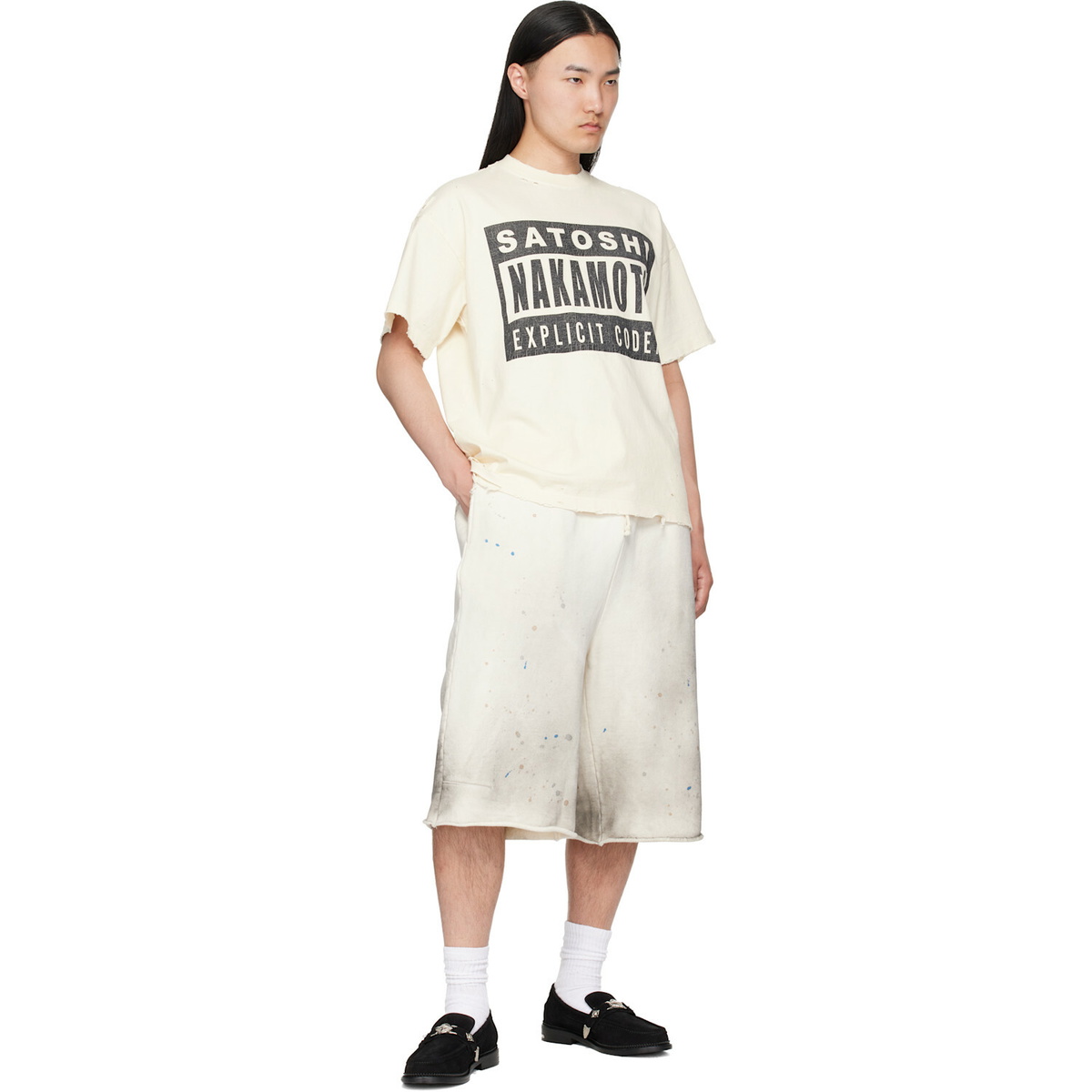 Satoshi Nakamoto Off-White 'Explicit Codex' T-shirt