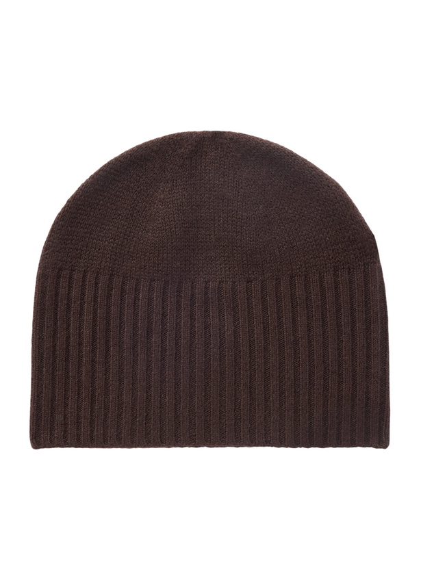 Photo: Allude - Ribbed Cashmere Beanie