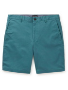 Club Monaco - Maddox Cotton-Blend Twill Shorts - Blue