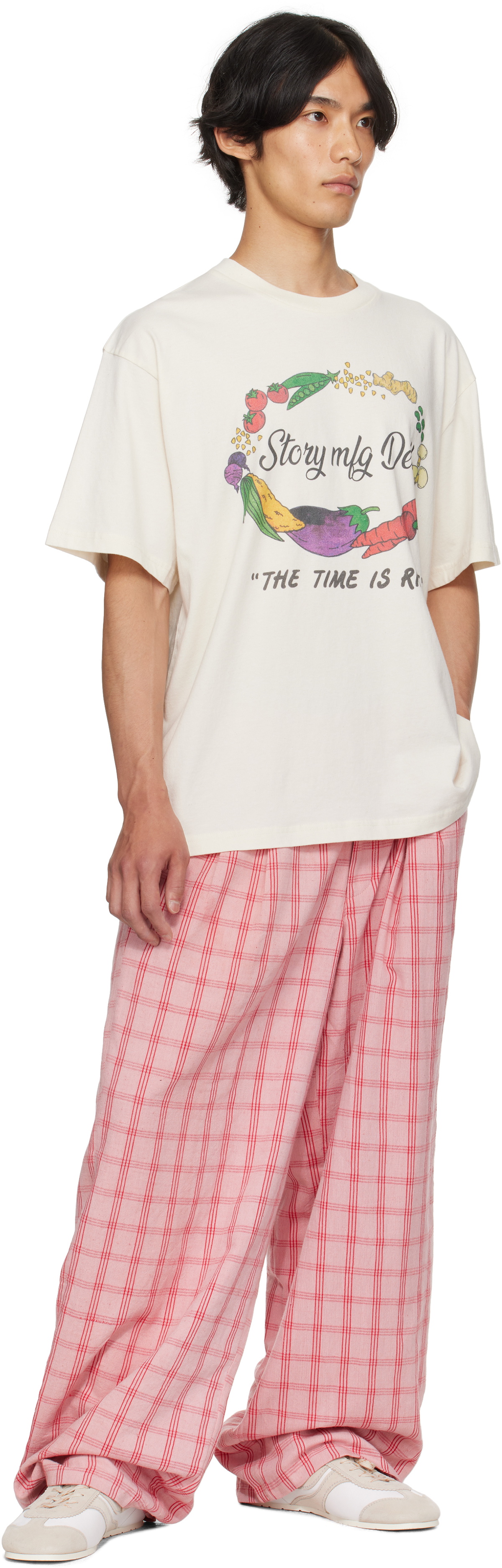 Story mfg. Off-White Grateful S/S T-Shirt