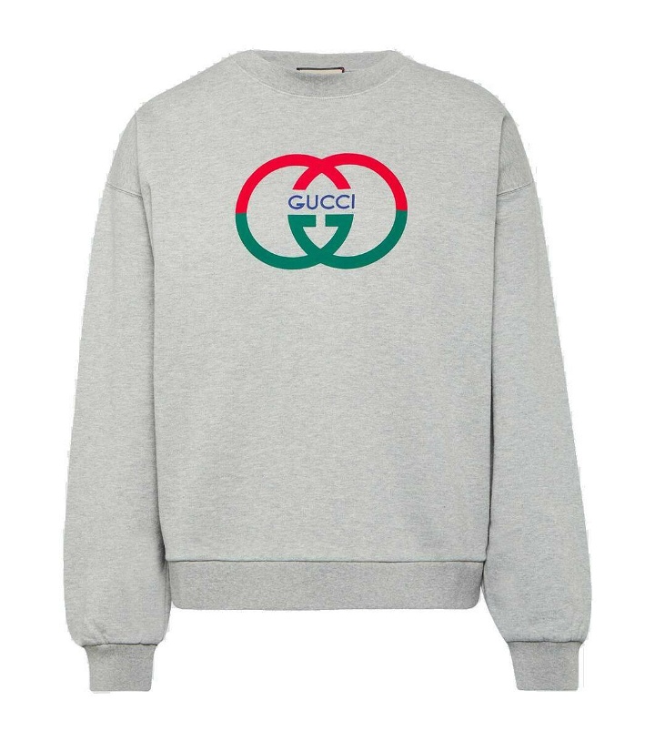 Photo: Gucci Interlocking G cotton jersey sweatshirt
