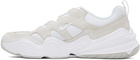 Nike White & Beige Tech Hera Sneakers