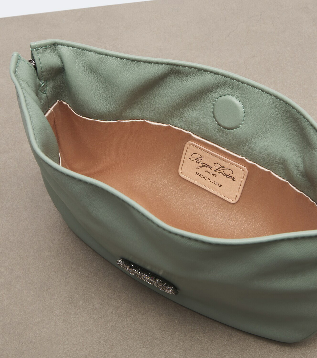 Roger Vivier Pilgrim Small leather shoulder bag