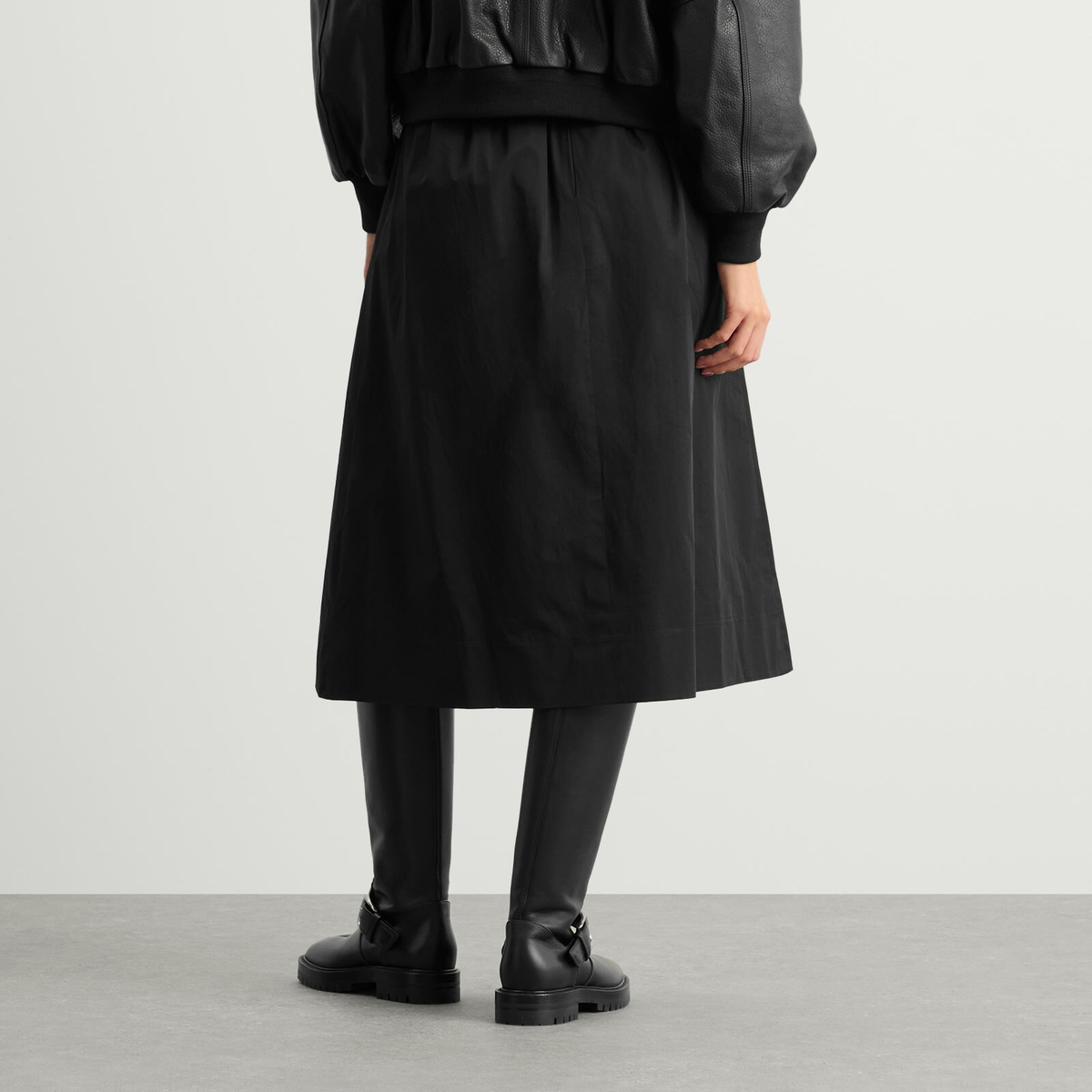 Nothing Written Women's Leia A-Line Skirt in Black