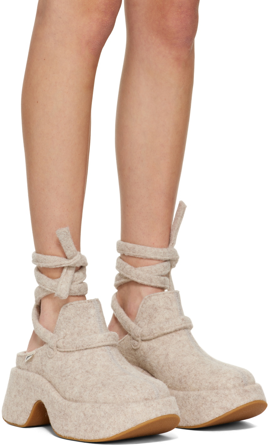 Ottolinger Beige Camper Edition Clogs